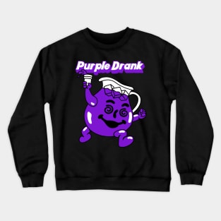 Purple Drank Man Crewneck Sweatshirt